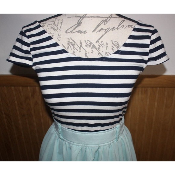 Hyfve SS A-Line Dress Sz S Multi-Color Zip Back Lined Skirt - Picture 2 of 10